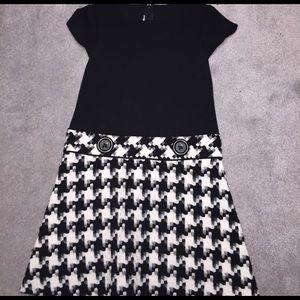 Black and White Dress