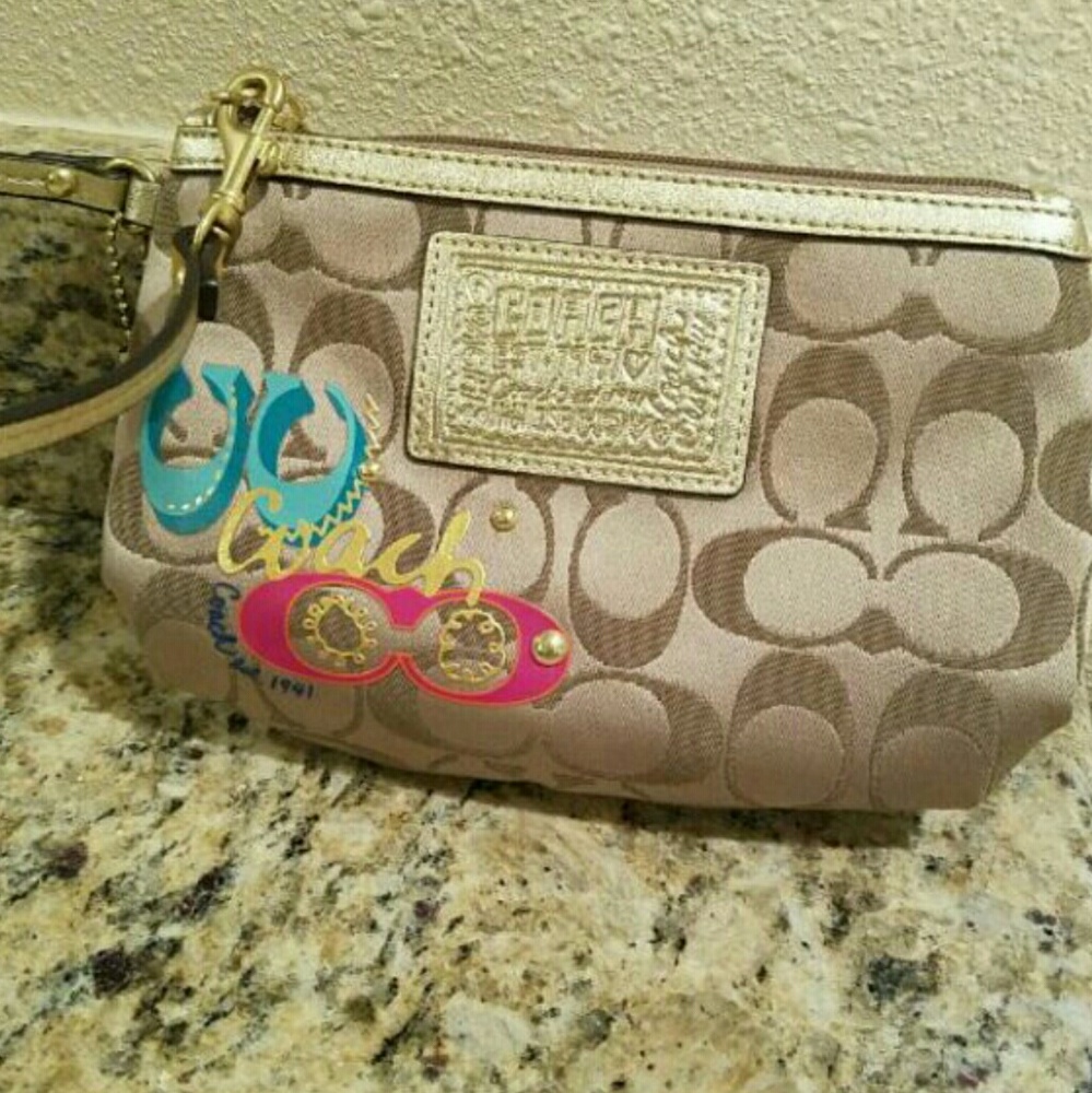 Coach wristlet
