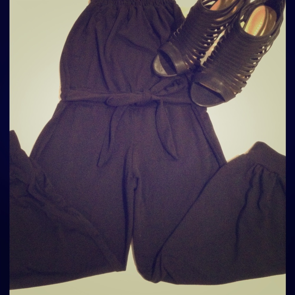 Strapless Jumpsuit