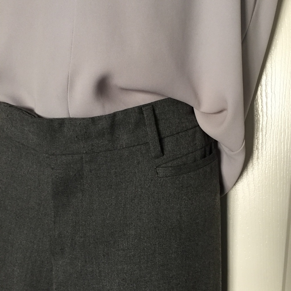GAP Modern Bootcut Pants- Grey Dot