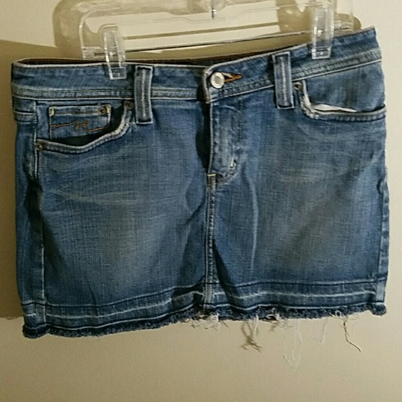 SOLD❌HIPPIE brand JEAN SKIRT - Picture 1 of 2