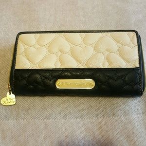 Betsey Johnson Quilted Heart Wallet