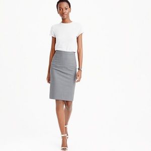 J.Crew Wool Pencil Skirt