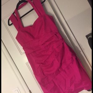 Sexy pink dress