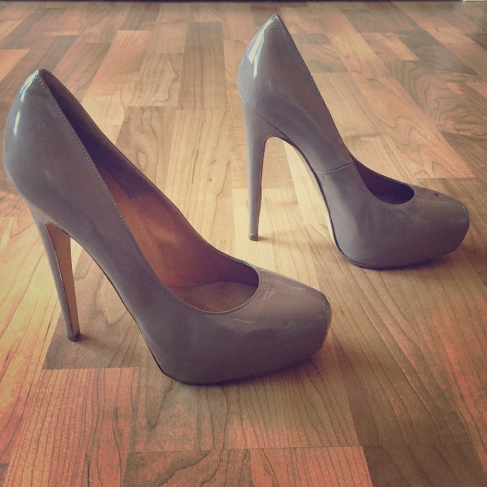 Brian Atwood "Maniac" patent leather pump