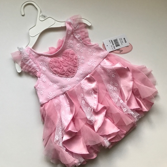 Little Lass Other - Pink dress
