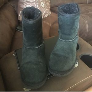 Black ugg boots