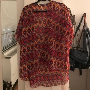 Multi colored Kimono