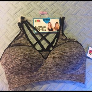 Push-up sports bra