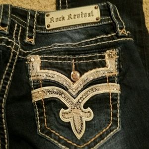 Rock Revivals Womens Capri Size 27