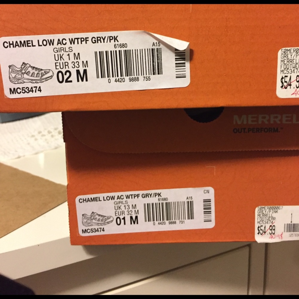 For @okalberts size 1 Merrell