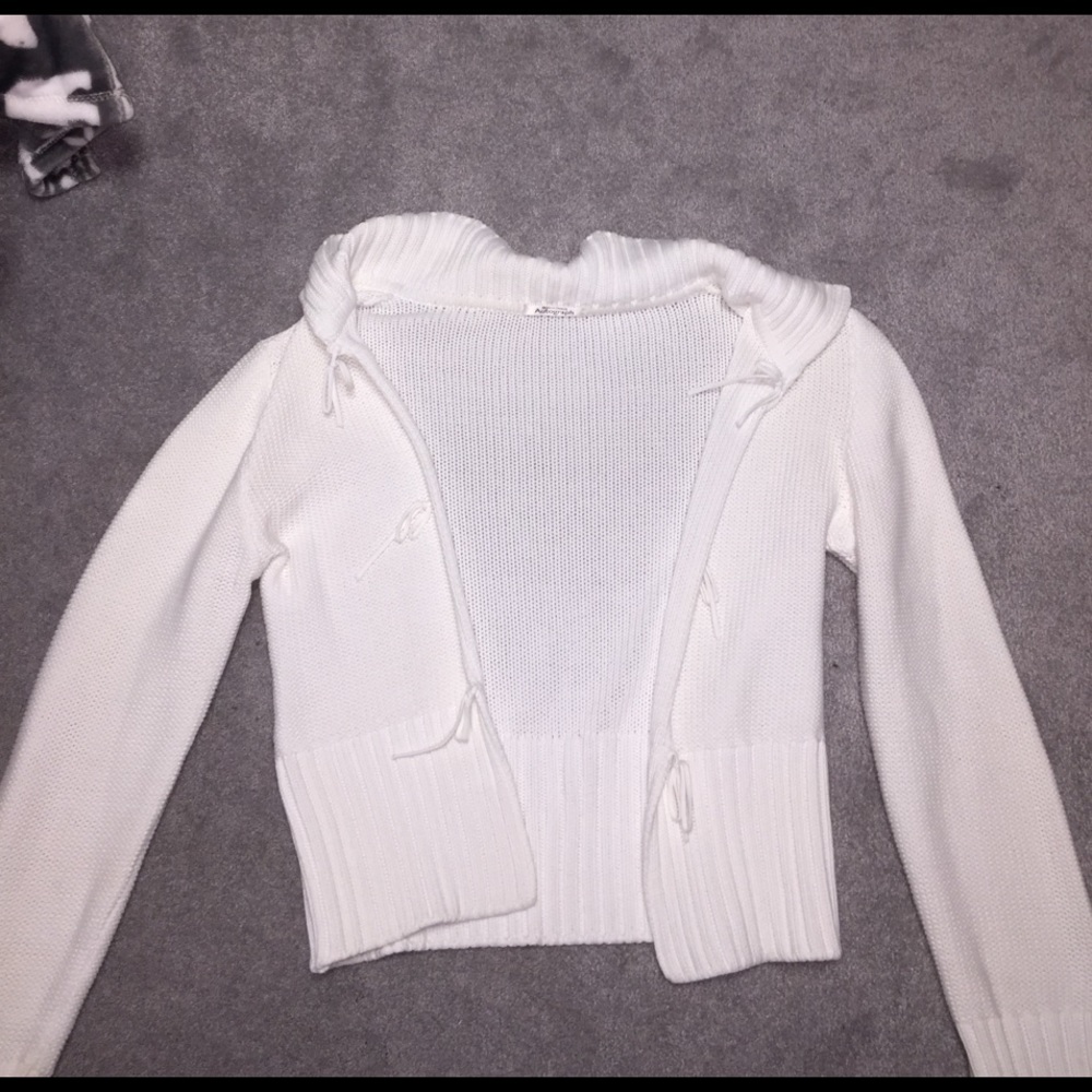 White Cardigan