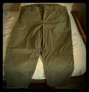 Boyfriend lane bryant green Chinos