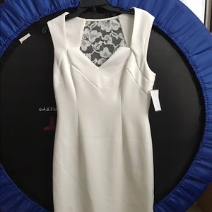 Lace back ivory dress 🎉SALE