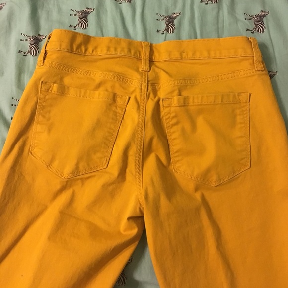 LOFT orange modern skinny pant size 27/4 - Picture 6 of 8
