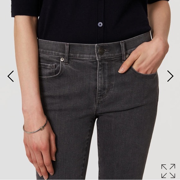 LOFT orange modern skinny pant size 27/4 - Picture 8 of 8