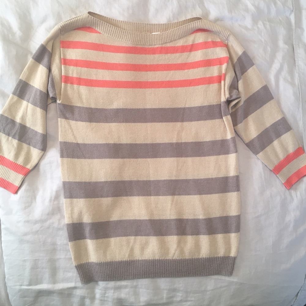 BP Nordstrom boatneck striped top
