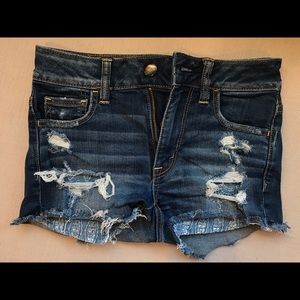 American Eagle High Rise Shorts