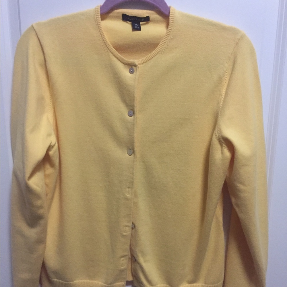 Lands end cardigan