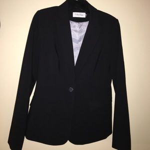 Black Calvin Klein blazer