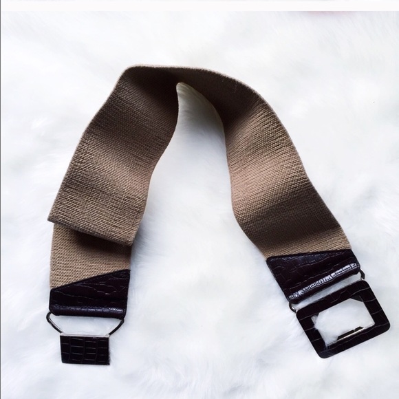 . {EILEEN FISHER} Genuine leather + cotton safari - Picture 7 of 8