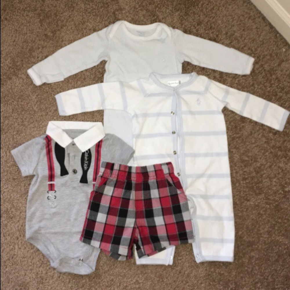 Calvin Klein & Polo Ralph Lauren Infant boy outfit