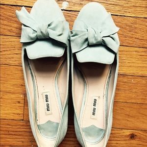 Like new Miu Miu flat ballet.
