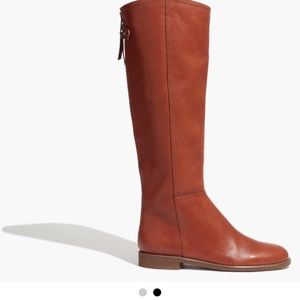 Madewell Size 7.5 Boots Sidney zipback boot
