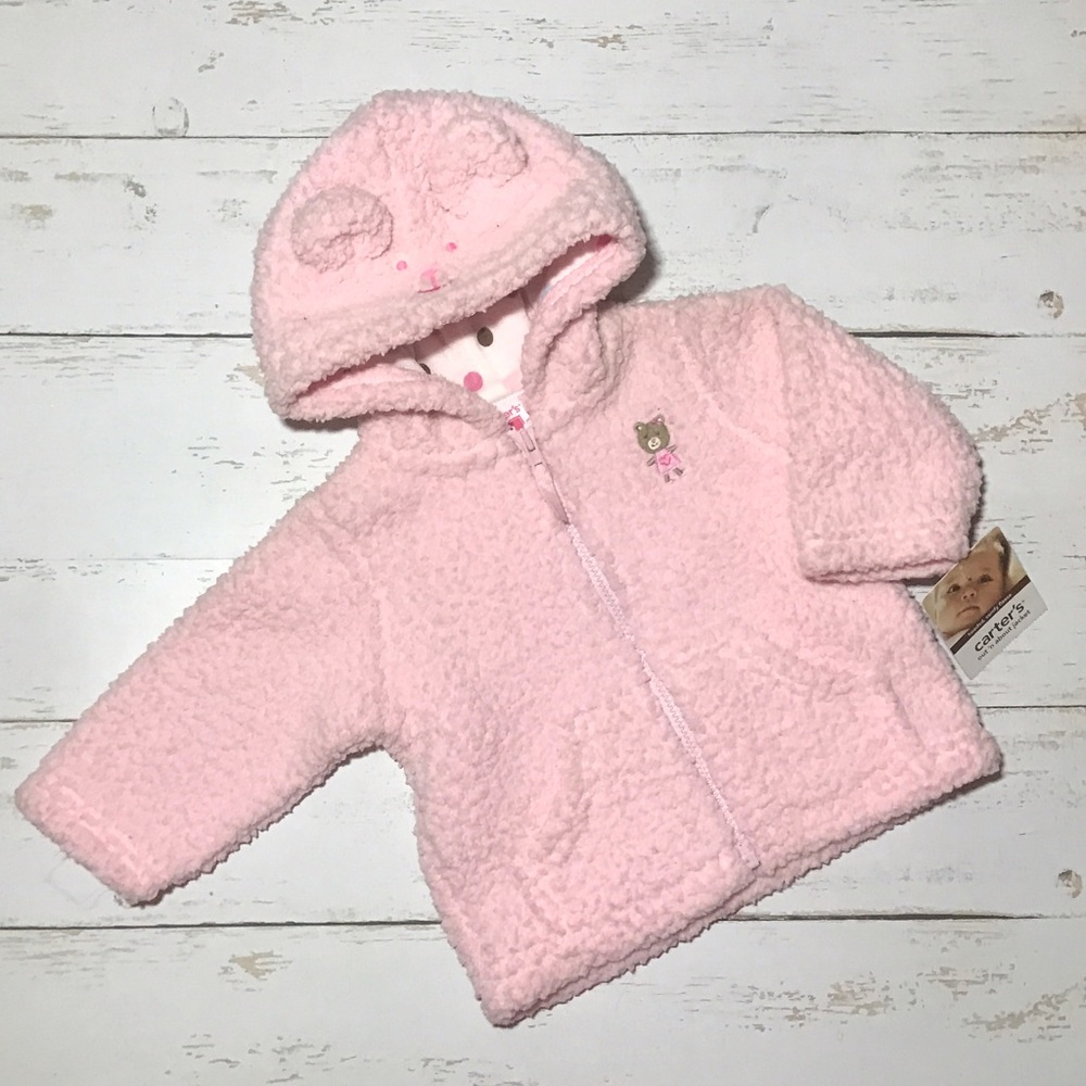 Pink Bear Hoodie