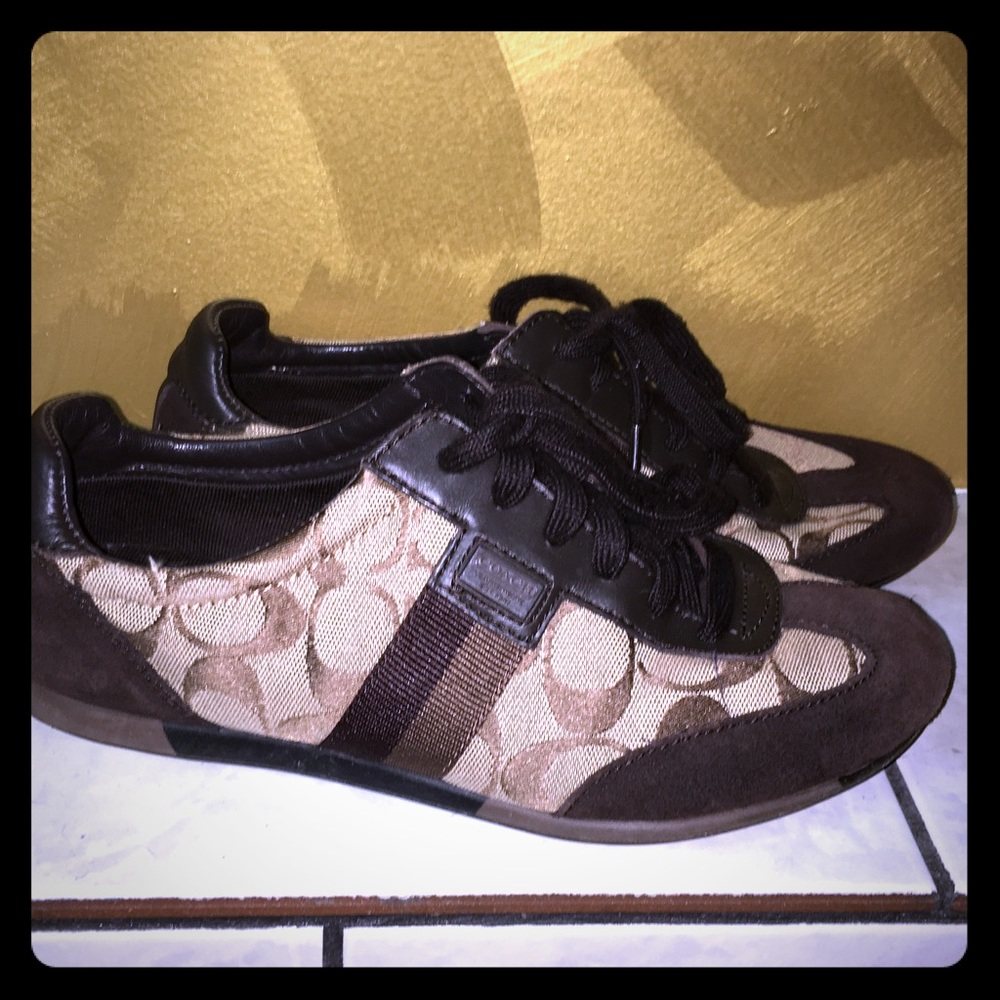 Coach sneakers size 7 1/2