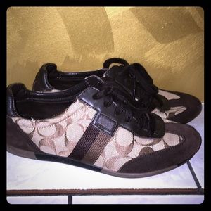Coach sneakers size 7 1/2