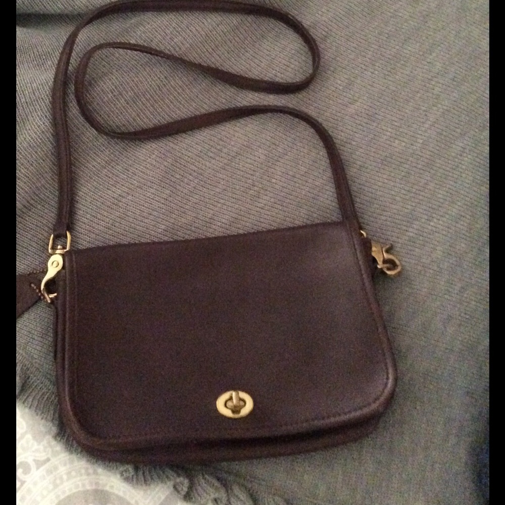 Coach leather vintage bag