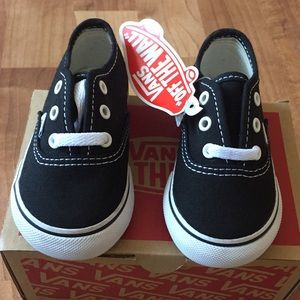 Vans Shoes - Authentic black and white lace up Vans Vans Shoes - Authentic black and white lace up Vans