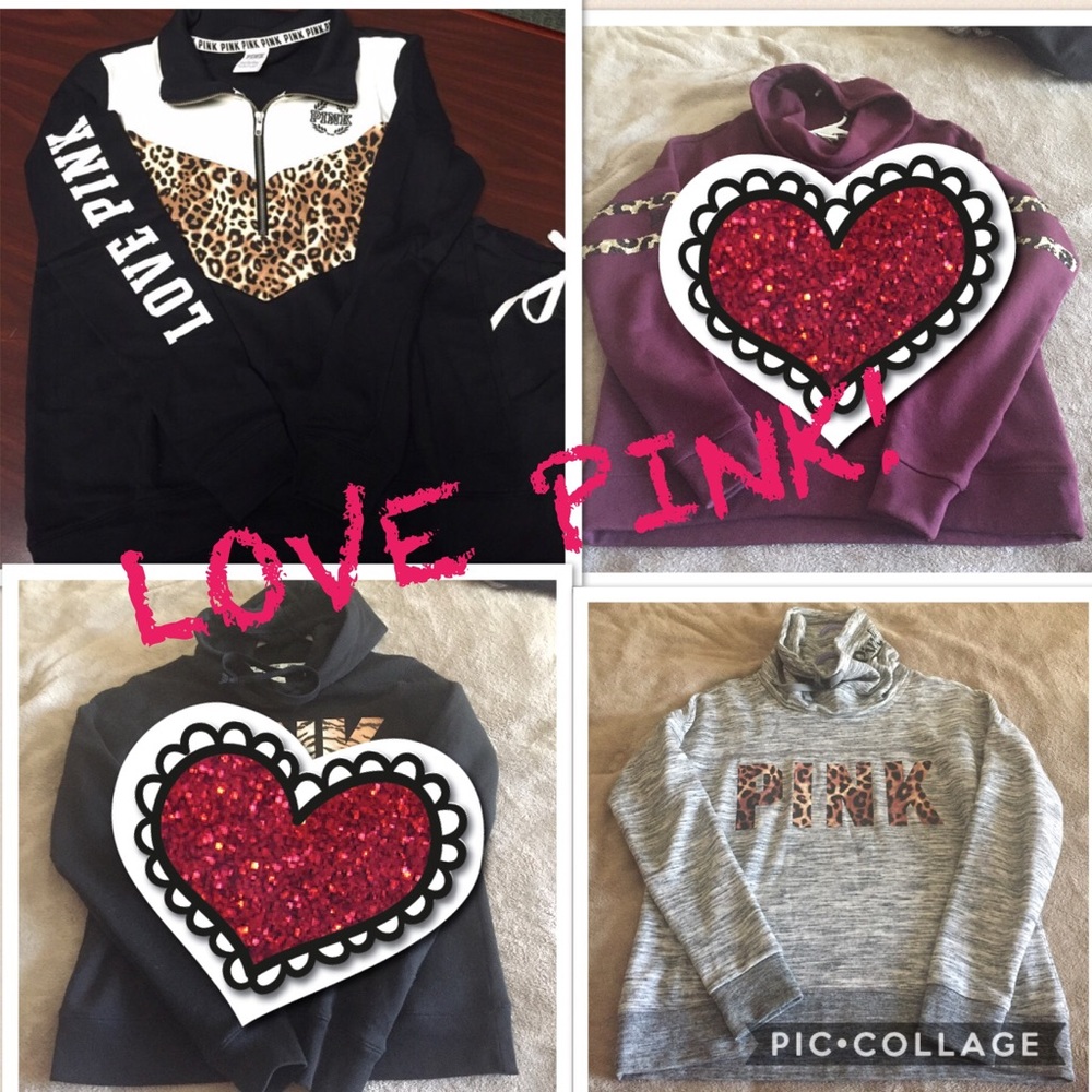 💞 Victoria's SECRET PINK Hoodies & 1/4 zips 💞