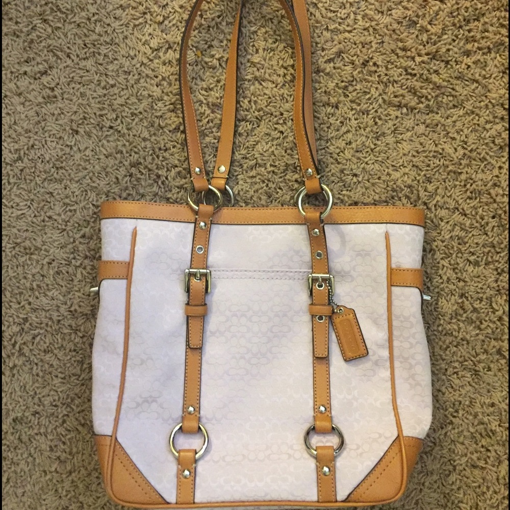Lavender Coach bag