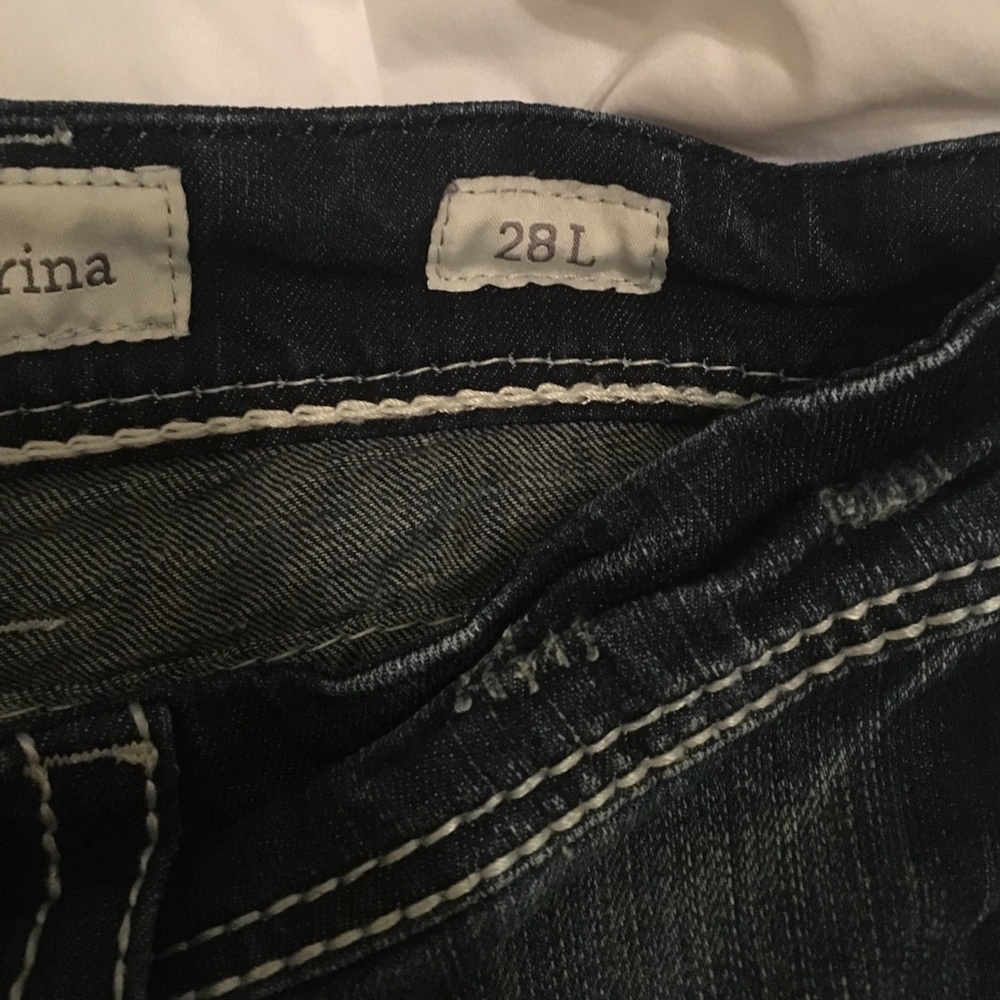 BKE wide leg jeans 28L