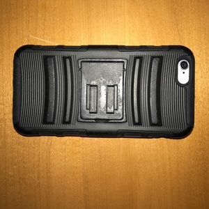 iPhone 6 - protective phone case with a stand