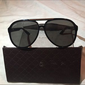 Gucci aviator sunglasses