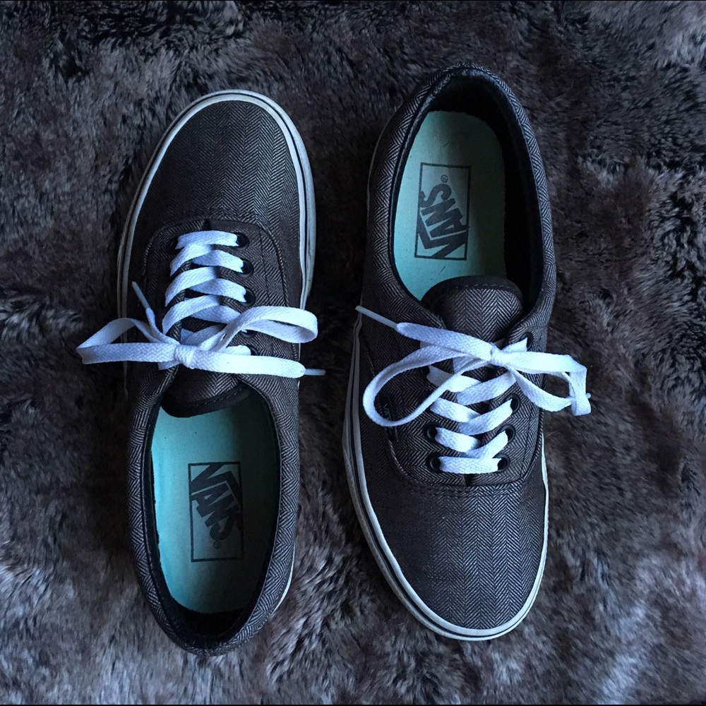 Era 59 Grey Herringbone Vans