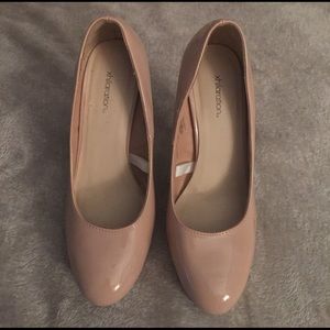 Nude Platform Heels