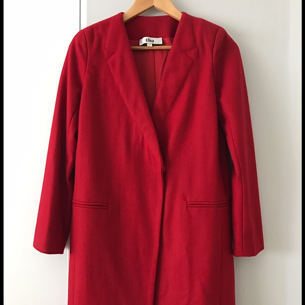 Long Red Coat