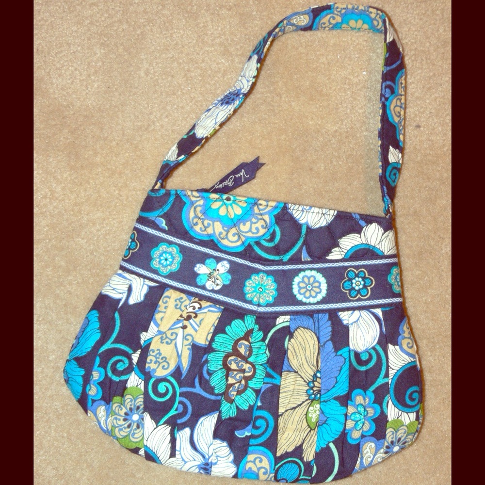 Vera Bradley Mod Floral Blue Purse