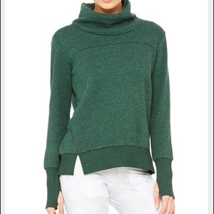 Alo Haze Long Sleeve, Evermint, Medium