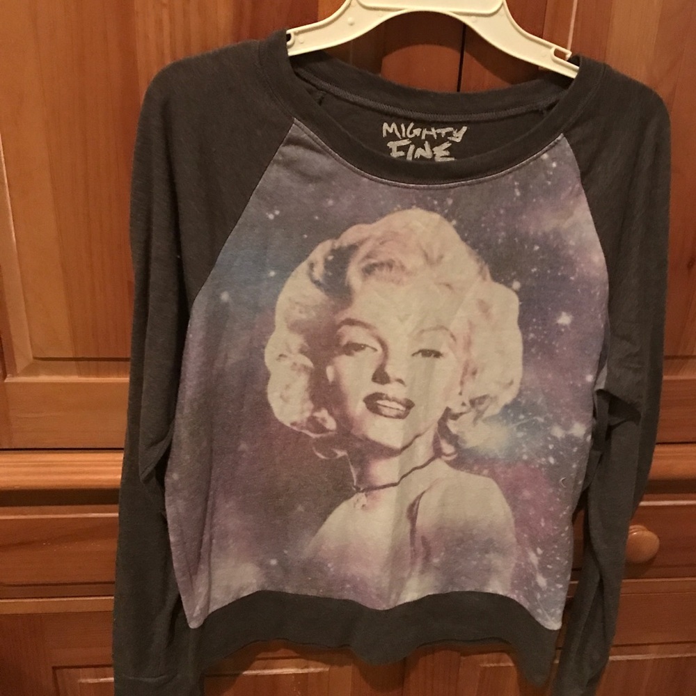 Tshirt long sleeve Marilyn Monroe
