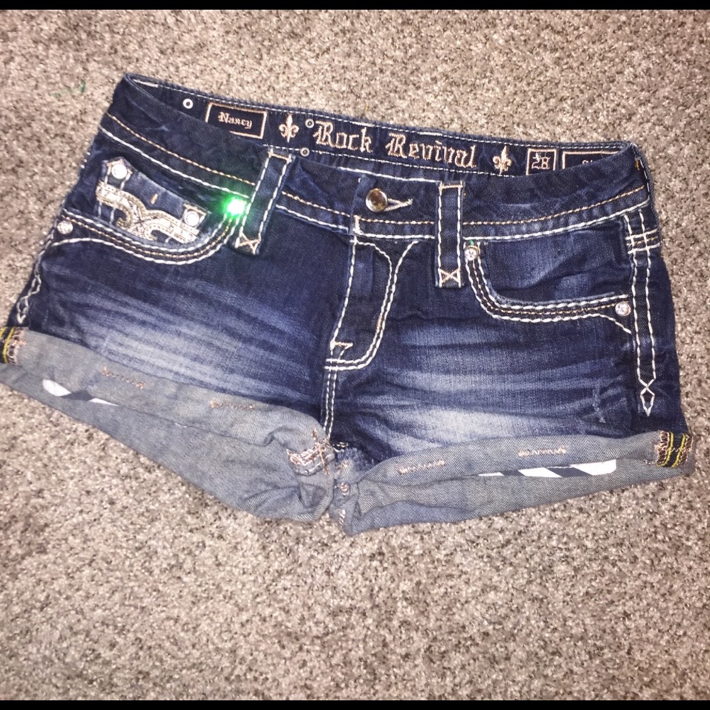 jean shorts