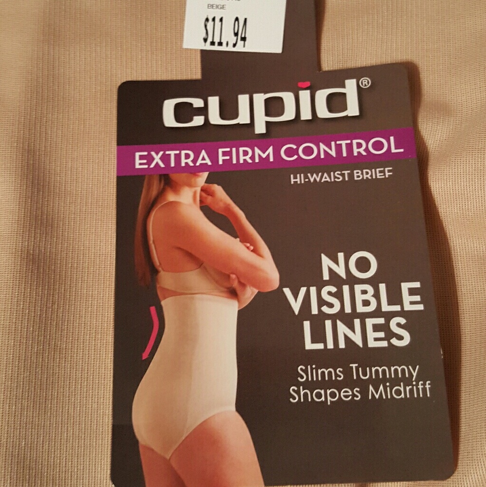 Cupid brand high waist extra firm control brief
