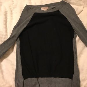 Forever 21 grey and black sweater