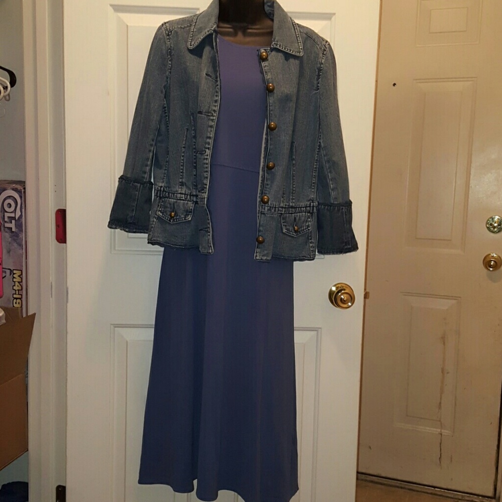 Soft & Stretchy Midi Dress - Picture 2 of 4