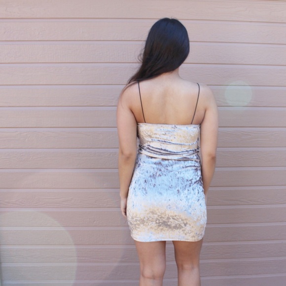 ✨HP✨Velvet Bodycon Dress - Picture 6 of 6
