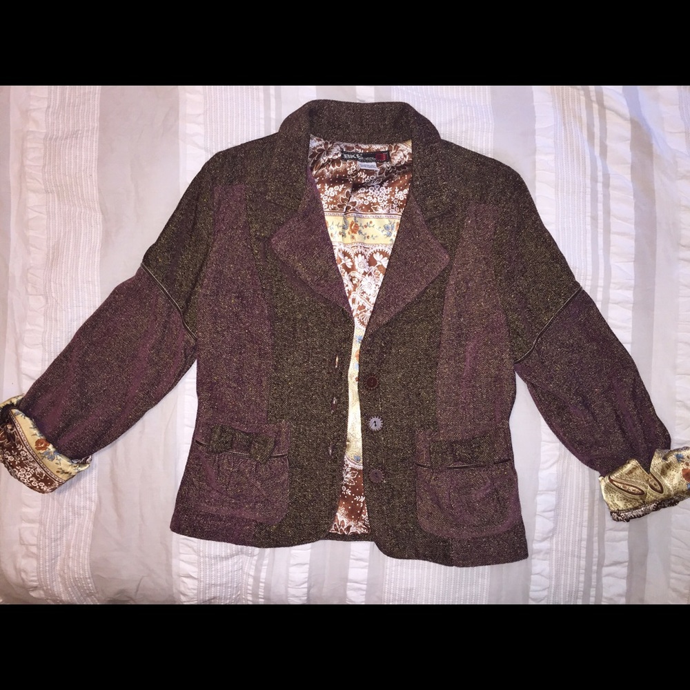 RARE BKE Paisley Blazer